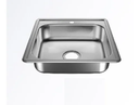 FREGADERO A84X53 LUJO, 1 HUECO, P/EMPOTRAR FANAINOX