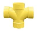 TEE DOBLE AN 50MM DIN C-E PAVCO