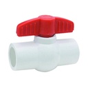 LLAVE DE BOLA 1" PVC