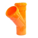 YEE 50 MM, REFORZADO, AGUAS SERVIDAS, PVC