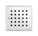 REJILLA CUADRADA CENTRAL RIA 10 X 10 PULIDO QM