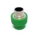 ADAPTADOR ROSCA MACHO 20 X 1/2", TERMOFUSIÓN