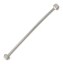 CANILLA 1/2" X 5/8" X 80 CM, PLASTICA, PCP
