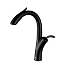 GRIFERIA PARA FREGADERO DRAGO MATTE BLACK BARI