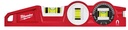 NIVEL TORPEDO 10" CON VIAL BLOQUEABLE 360º MILWAUKEE