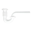 SIFON PLASTICO 1.1/2" C/CODO FLEXIBLE FREGADERO MHILER