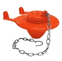 CHAPALETA (FLAPPER) 2" C/CADENA ROJA PB-6025U COFLEX