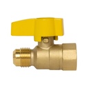 LLAVE DE CONTROL P/GAS 1/2" X 1/2" IP-202 COFLEX