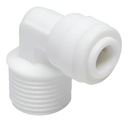 CODO MACHO QF 1/4" X 3/8" QF ZOWA