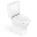 POCETA SANITARIO TWO PIECE RIMLESS VIP 59X37,5X80 CM, SAN-901, CELITE