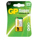 BATERIA SUPER ALCALINA 9V,0051, G TECH, GP