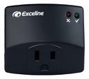 MINI PROTECTOR DE VOLTAJE P/LAPTOPS CON PINES ABATIBLES, GSM-LPM120, EXCELINE