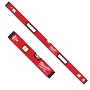 NIVEL DE CAJA COMPACTO REDSTICK 16´/48´JUEGO 2PZ, MILWAUKEE