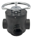CABEZAL MANUAL 2", 3 VIAS P/DESBARRADOR, ZOWA