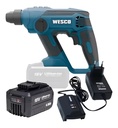 KIT ROTOMARTILLO SDS 18V, CON BATERIA 2.0Ah/CARGADOR, WS2990, WESCO
