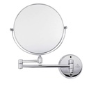 ESPEJO 8" ACERO INOX. C/BRAZO , KD-2512B , OMEGA