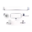 JUEGO DE ACCESORIOS P/BAÑO, 651R , OMEGA 