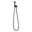 DUCHA TELEFONO REDONDA NEGRO, KD-60003-MB, OMEGA