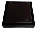 REJILLA CUADRADA 10 X 10 NEGRO , F6001-MB , OMEGA