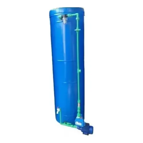 SISTEMA TANQUE BOMBA 370LTS AZUL  BOMBA ABAJO