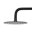 MONOMANDO P/DUCHA NEGRO REDONDO, KD-01006MB, OMEGA
