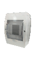 CAJA DE PASO TRANSPARENTE 14 x 18 x 8 CM  IP65 TT BLANCO CILES