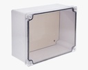 CAJA DE PASO TRANSPARENTE 17 x 22 x 9 CM  IP65 TT BLANCO CILES