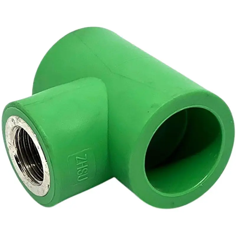 TEE CON ROSCA HEMBRA 20 MM X 1/2", FAMACOPLAS