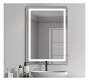 ESPEJO LED RECTANGULAR, 60X80CM 6000K CON INTERRUPTOR TACTIL, ESP-100, UNIQUE