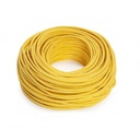 CABLE DE COBRE AUT.16, COLOR AMARILLO 