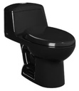 WC SANITARIO SMART NEGRO C/PUSH BOTTON CORONA