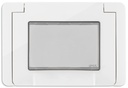 TAPA IP55 3M CON TORNILLOS BLANCO VIMAR