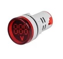 INDICADOR DE VOLTAJE AD101-22VM ROJO AC20-500V REDONDO ANDELI
