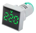 INDICADOR DE VOLTAJE AD101-22VMS VERDE AC20-500V CUADRADO ANDELI