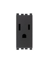 TOMACORRIENTE SENCILLO 2P 15A AMERICANO GRIS ARKE VIMAR