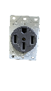 ENCHUFE HEMBRA P/EMBUTIR  3L + T 50 AMP 125/250V TANIA