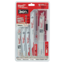 KIT CUCHILLAS MULTIMATERIAL SAWZALL 12 PZAS MILWAUKEE
