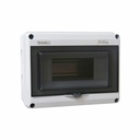 TABLERO DE DISTRIBUCION SUPERFICIAL INTEMPERIE 8 CIRCUITOS 20X15X9.2CM IP65 TOSUN
