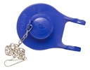 CHAPALETA (FLAPPER) 3" C/CADENA AZUL PB-6036 COFLEX 