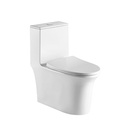 POCETA ONE PIECE C/ASIENTO SOFT CLOSE/DOBLE DESCARGA 700X370X780 + ACCESORIOS KUBO 