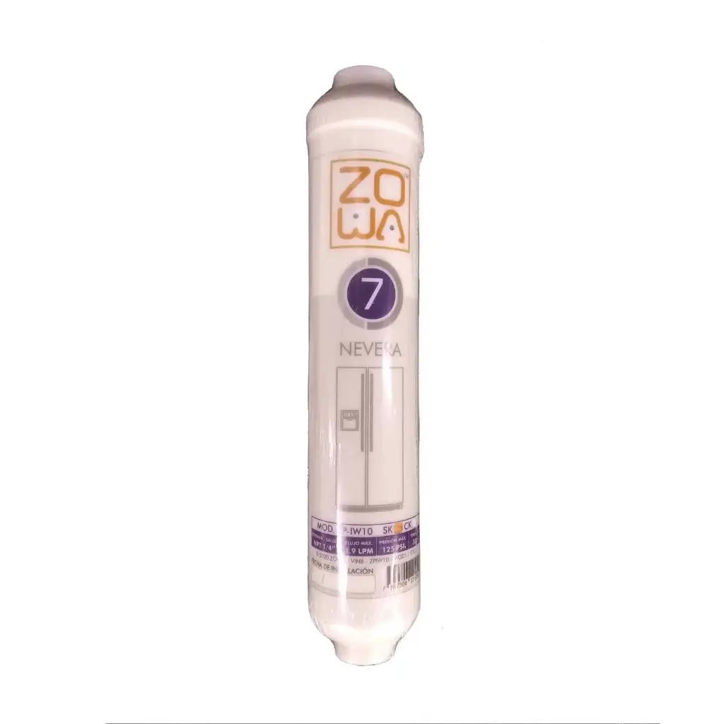 CARTUCHO RESINA MIXTA (DESIONIZADOR) 600GPD  ZOWA 
