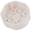 TAPA P/CAJETIN OCTOGONAL CONDUIT PVC