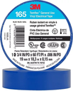 CINTA AISLANTE 3M TEMFLEX 165 COLOR AZUL 3/4" X 18,3mts