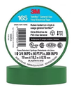 CINTA AISLANTE 3M TEMFLEX 165 COLOR VERDE 3/4" X 18,3mts