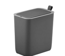 PAPELERA RECTANGULAR 8LTS PLASTICA C/SENSOR. EKO (GRIS)