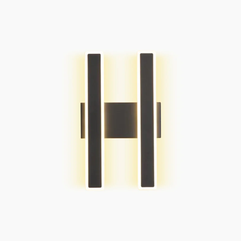 APLIQUE DE PARED 15W MODERN H NEGRO (NEGRO), ILUMINAK