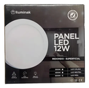 PANEL EMPOTRABLE REDONDO UNIFY 12W 3 TONOS LUZAK (3500K+4500K+6500K), ILUMINAK