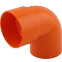 CODO AN 110MM X 90 DIN C-E NARANJA PAVCO