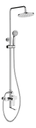 COLUMNA DE DUCHA PRINCIPAL/MANO Y  AUXILIAR AGUA F/C, MET-43, METALES ALEADOS
