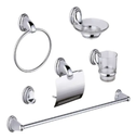 SET DE ACCESORIOS PARA BAÑO 6 PZS DAM-3100 METALES ALEADOS